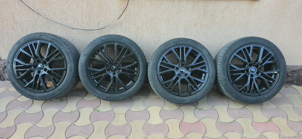 Set roți R19 BMW - Jante NOI Brock B41 (Factură) + Anvelope Vară Bridgestone (*) Omologate BMW 5000 km