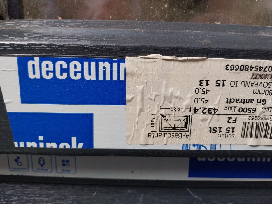 Fereastră termopan nouă