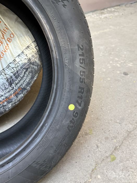 Прадажа комплект новых шин KUMHO ECSTA 215/55/17