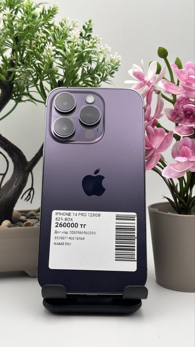 iphone 14pro 128GB/82%  айфон 14про 128гб/82%