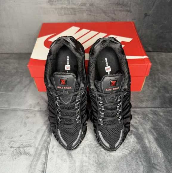 Nike Shox TL Triple Black CLASSIC 36 37 38 39 40 41 42 43 44 45 46