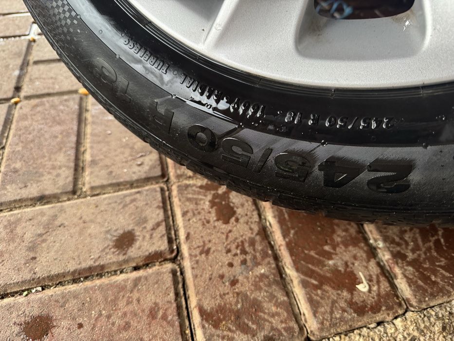 Jante 18 cu cauciucuri continental