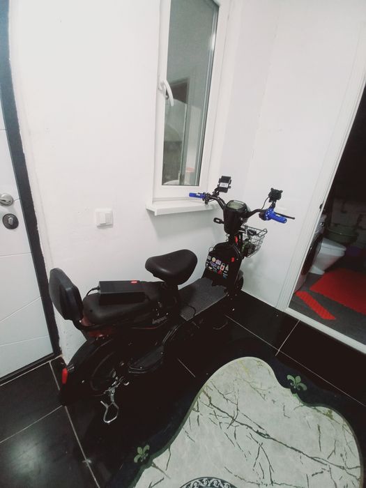 Электро велик, на ходу