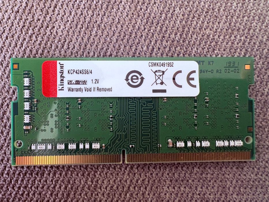 Memorie RAM laptop 4 GB Kingston KCP424SS6/4
