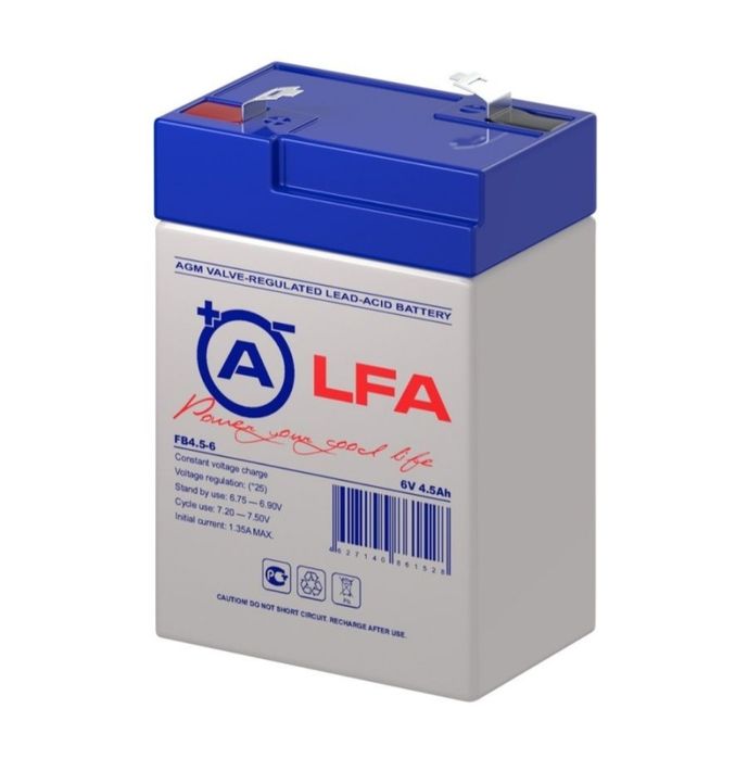 Аккумулятор 6В.4.5ампер. Новые!