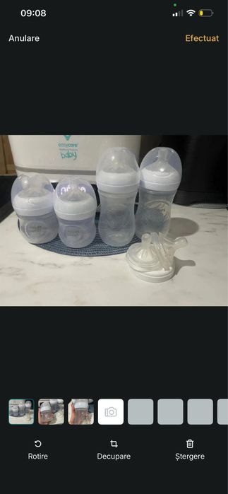 Biberoana philips avent