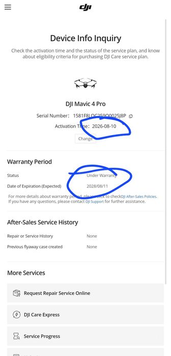 DJI Mavic 4 Pro с DJI RC 2 ново 100%