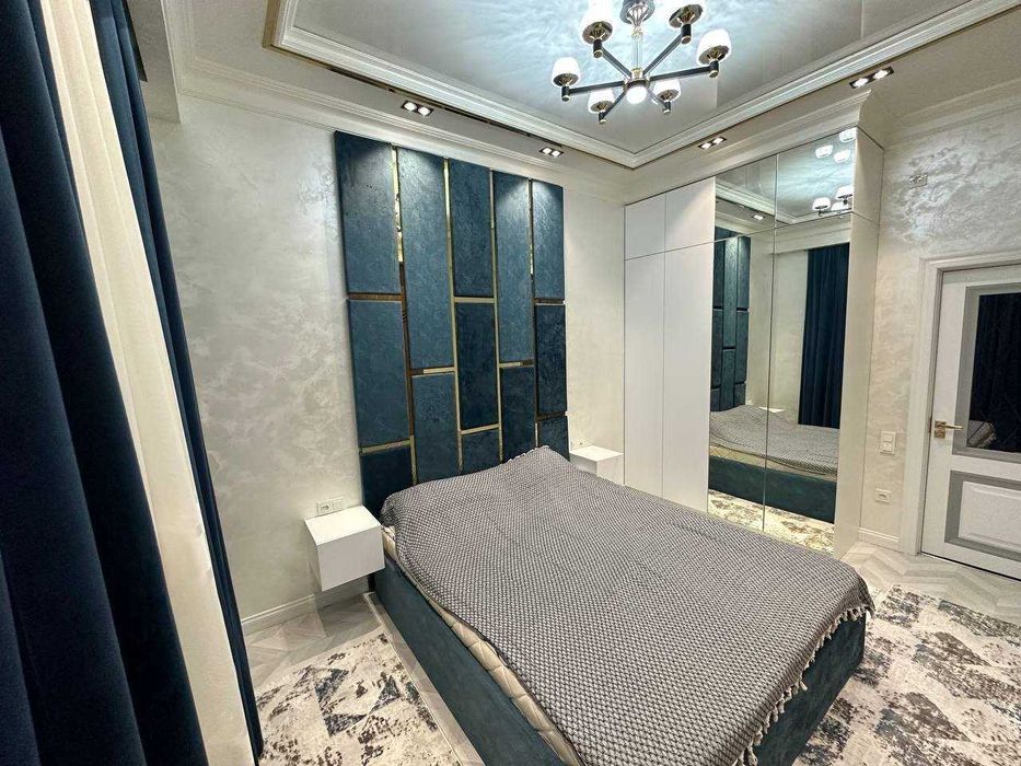 Gardens Tashkent City двушка ЕВРО ремонт, вид во двор