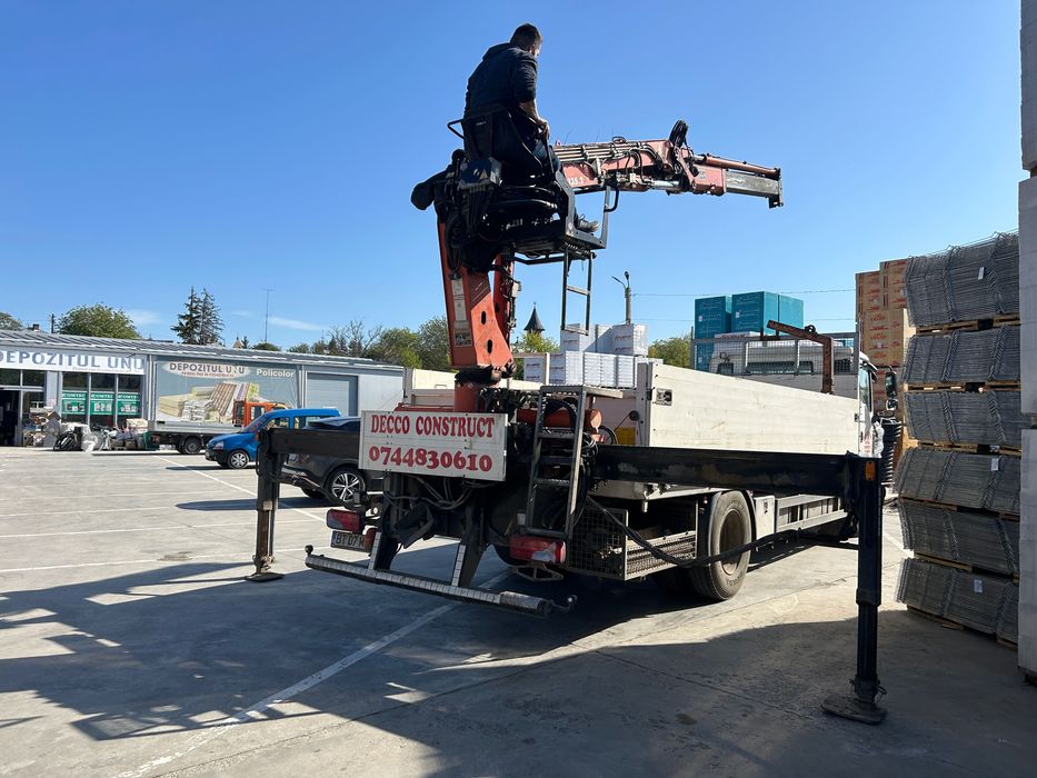 Camion cu macara MAN