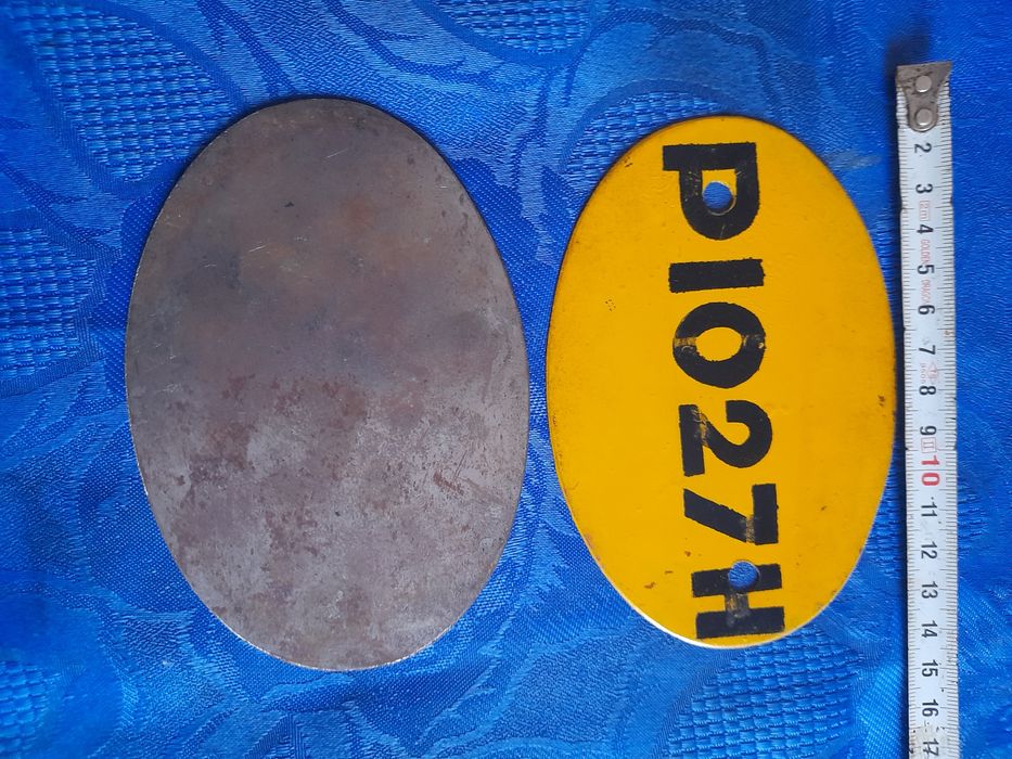 Фар за велосипед, 2 бр.фенери и  стари рег. табели