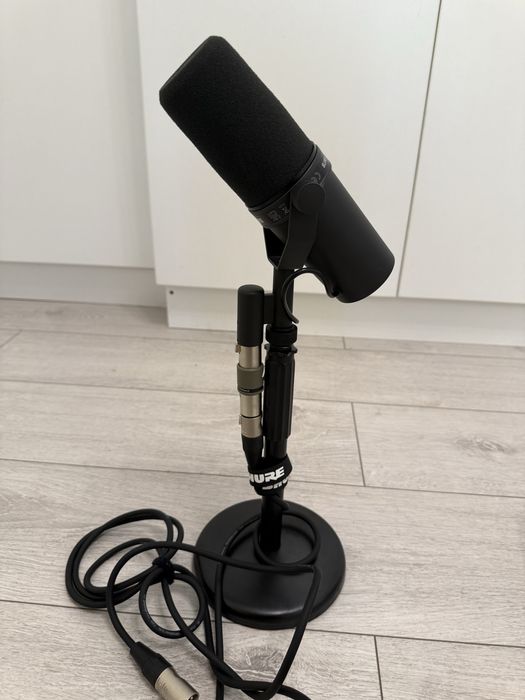 Shure sm7b + fethead + stativ + interfata audient id4 mkii