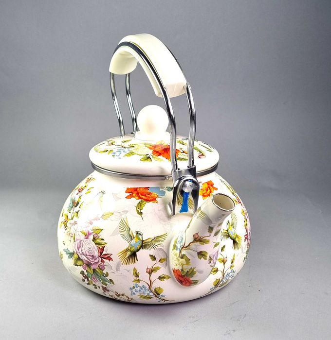 Луксозен емайлиран чайник