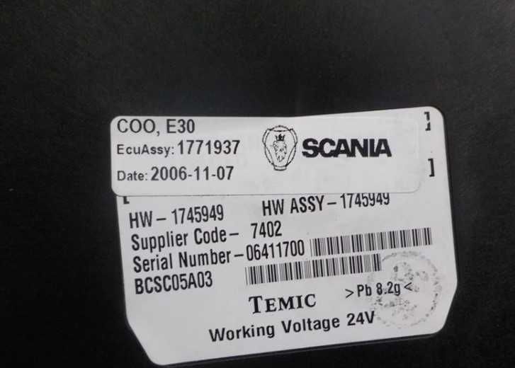 Unitate comanda / Controller COOE30 Scania R - Piese de schimb Scania