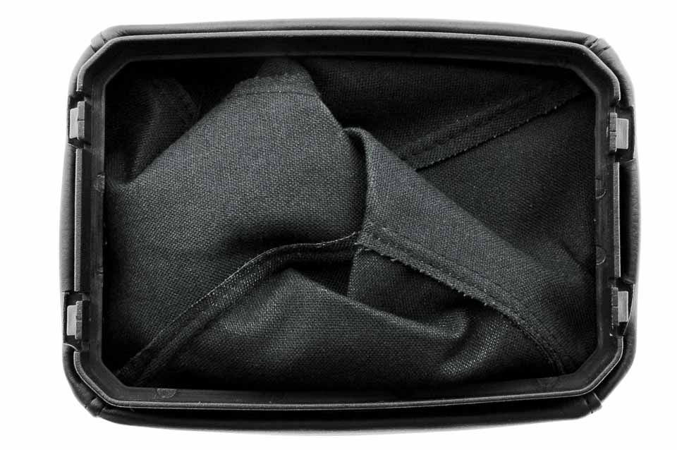 Маншон за скоростен лост, Opel Corsa C, Черен,  С рамка,