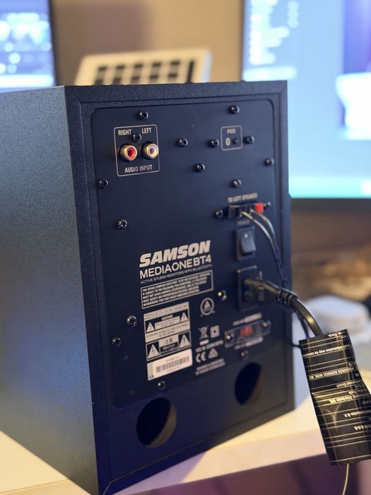 Samson MediaOne BT4 – Monitoare de studio active cu Bluetooth – NOI