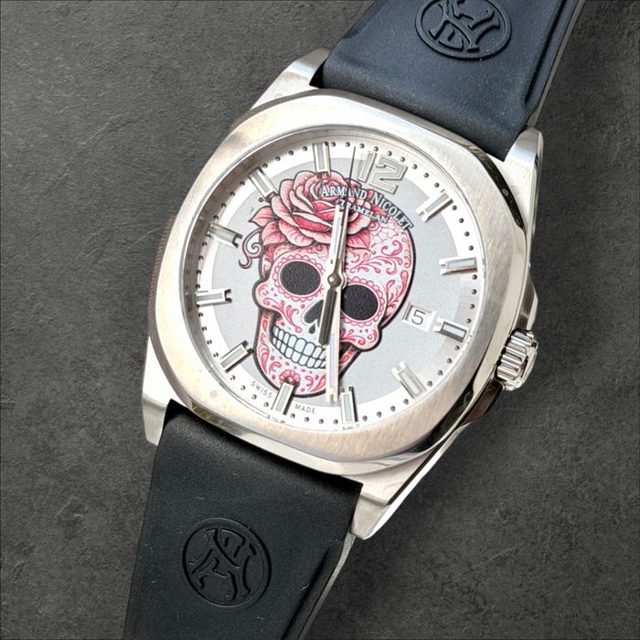 Armand Nicolet Tramelan S05 Sugar Skull Limited Edition часовник