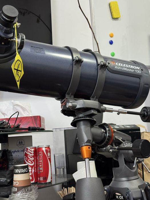 Telescop profesional celestron astromaster 130 NOU