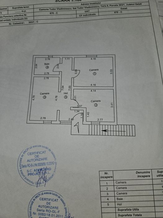 Cladire mixta sau casa,hala +spatiu comercial+mansarda, in Tudor Vladimirescu,jud Galati