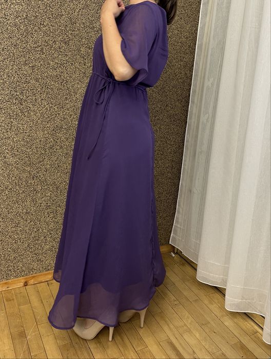 Rochie eleganta mov marimea 36-38 S/M