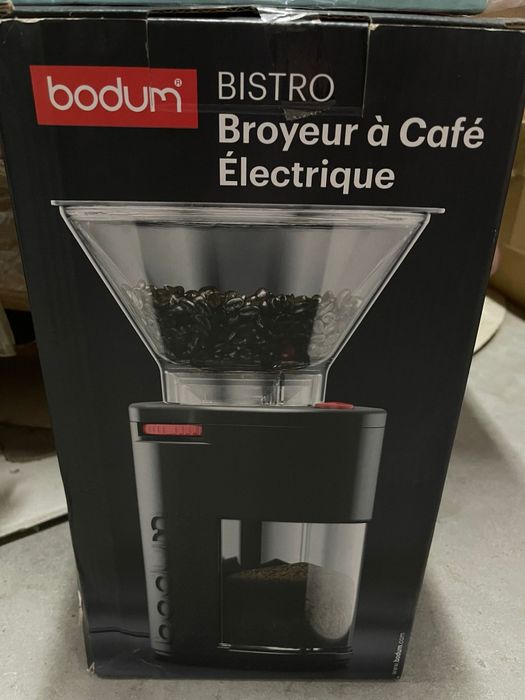 Електрическа кафемелачка Bodum, 160W, 220гр, черна
