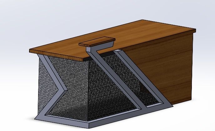 Birou picioare metalice 2000x750