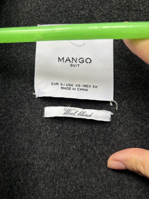 пальто mango xs размер