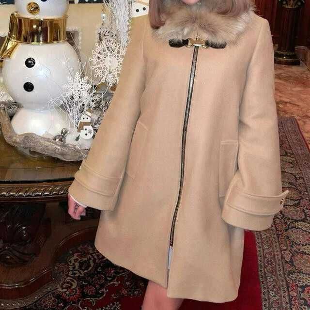 Вълнено палто Zara Manteco- като ново