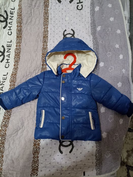 Детская одежда куртка теплая