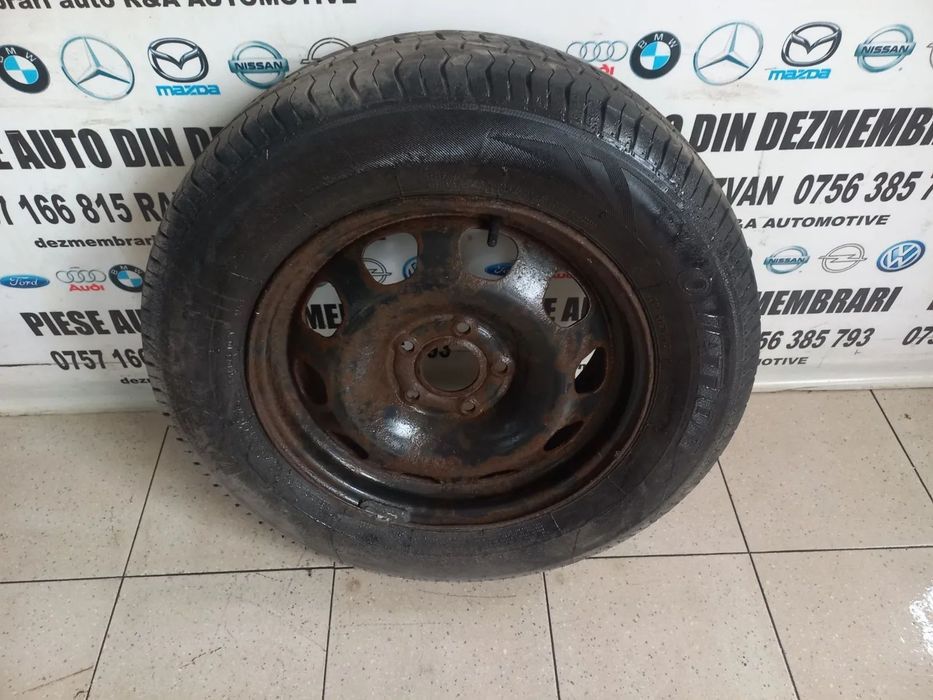 Janta Tabla Rezerva Dacia Duster R16 215/656R16C - Dezmembrari Arad