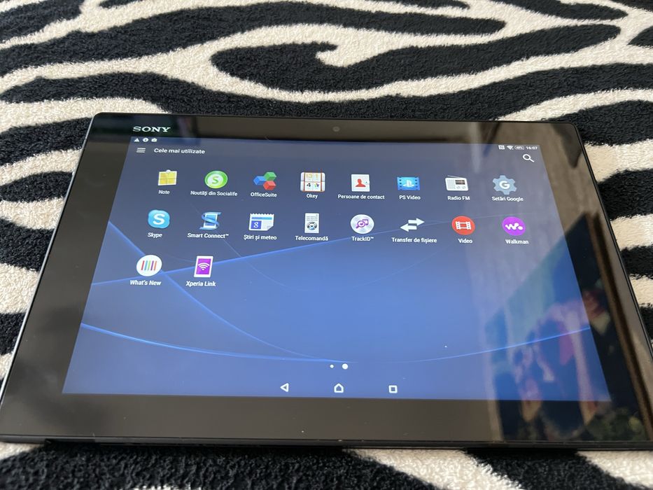Vand urget tableta sony