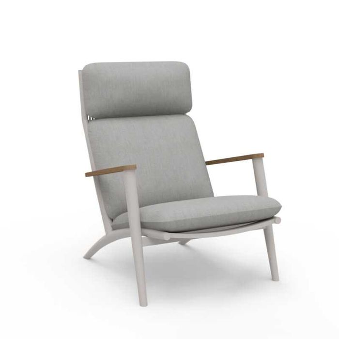 Фотьойл, Zodiac, Сив, Текстил, 76х77х97см.