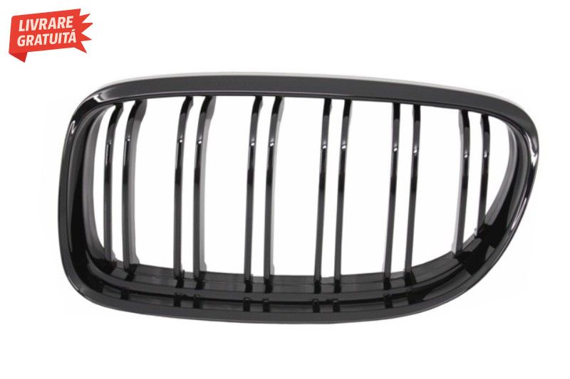 Grile Centrale BMW Seria 3 E90 E91 LCI (2008-2011) M-Design Negru Luci