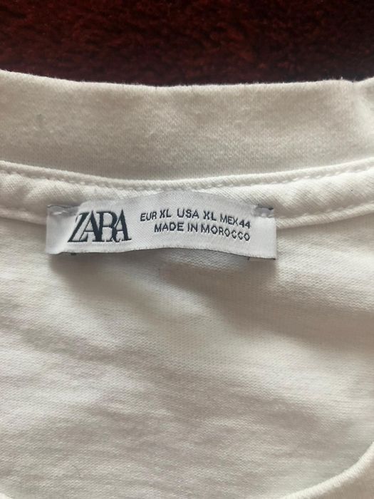 Мъжка памучна тениска ЗАРА