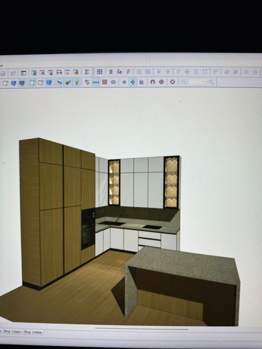 3D дизайн мебели,эскиз
