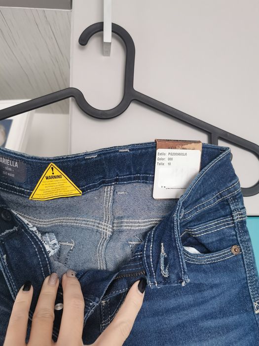 Jeans blugi pantaloni scoala noi eticheta copii Pepe Jeans