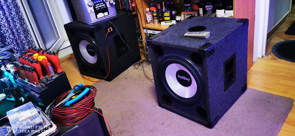 Subwoofer 800w rms, pentru auto sau petreceri 2ohmi