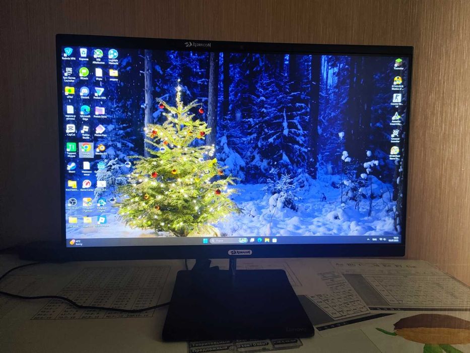 Моноблок Lenovo V50a-24IMB подробности в описании