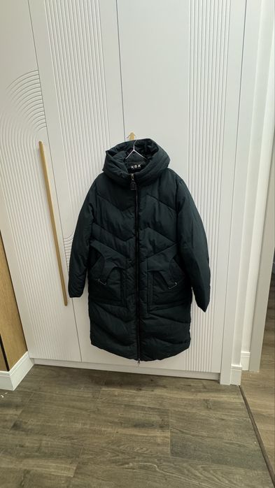 Женский зимний пуховик пальто. 56 р дешево