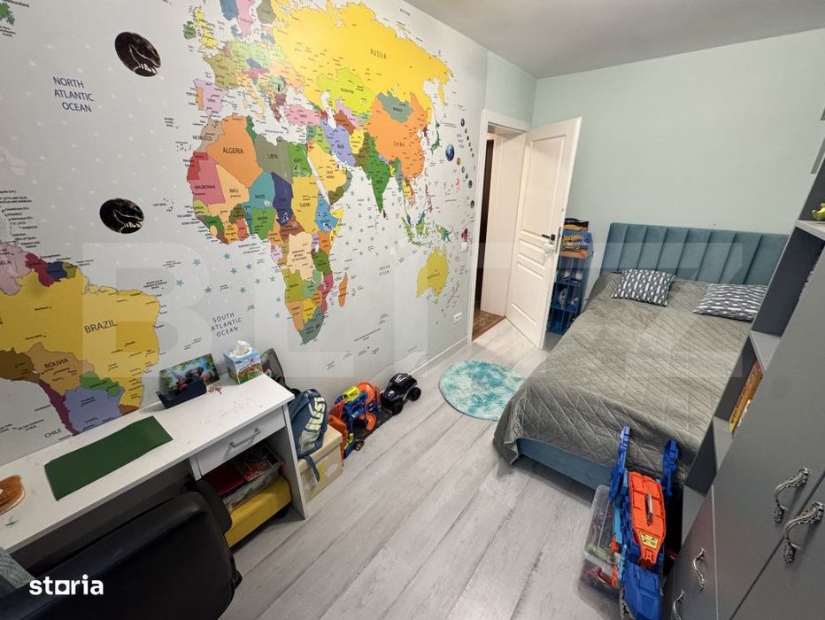 Apartament 3 camere, 60 mp, zona Splai Bahlui