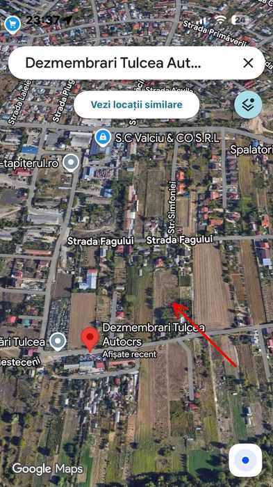 Teren intravilan de vânzare Tulcea, zona CAP