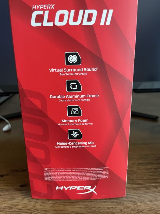 Продам наушники HyperX Cloud 2