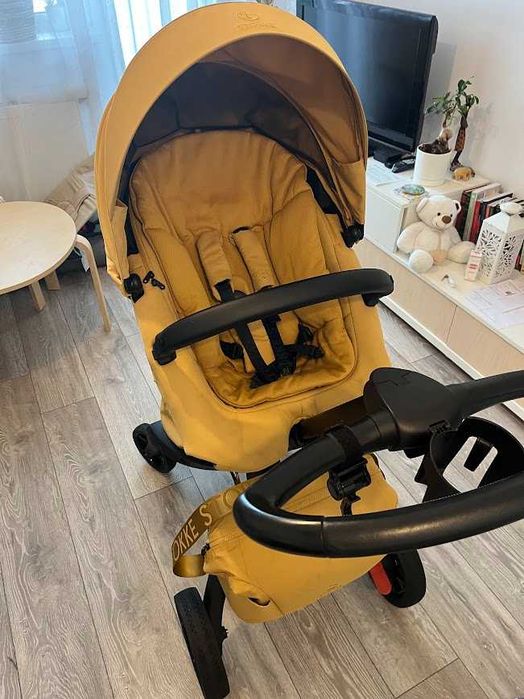 Cărucior 2 în 1 Stokke Xplory X Golden Yellow + Accesorii incluse (Bucuresti Sector 6)