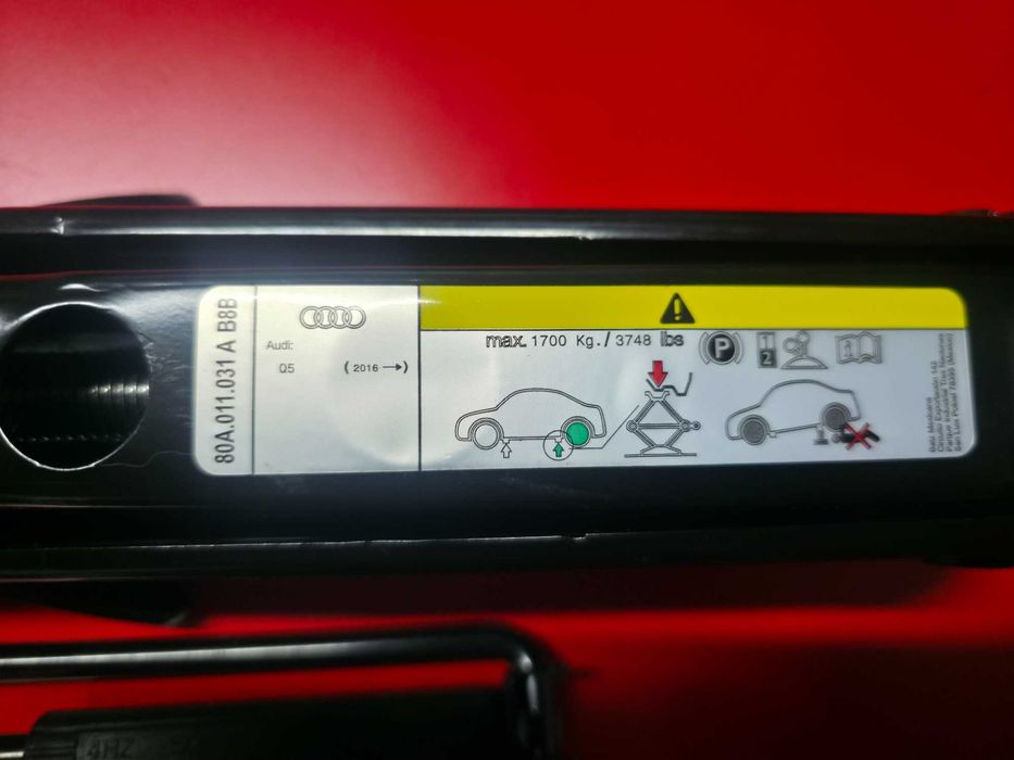 Cric AUTO OEM AUDI Q5 Q4 Q6 A4 A5 A6 A7 A8 NOU