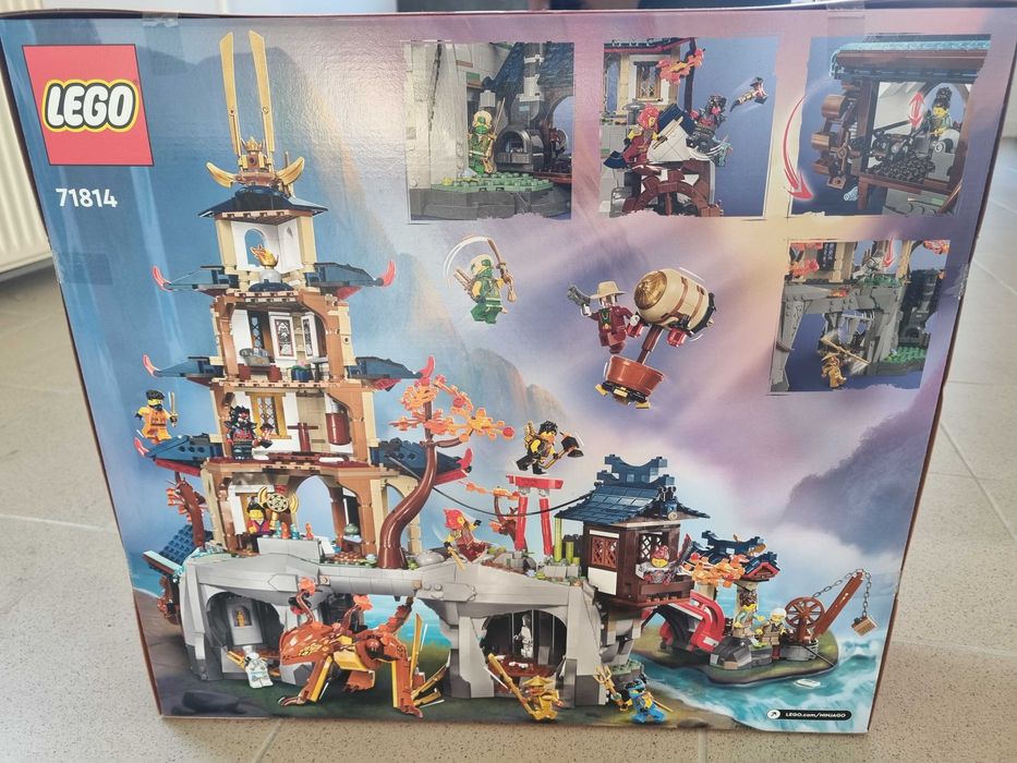 LEGO NINJAGO Temple City 71814 nou, original, sigilat, detin factura