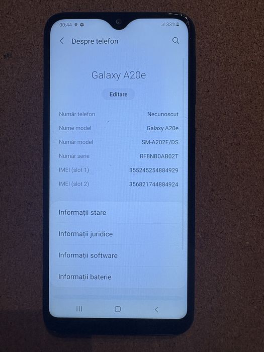 Samsung Galaxy A20e 32Gb ID-XXL6277