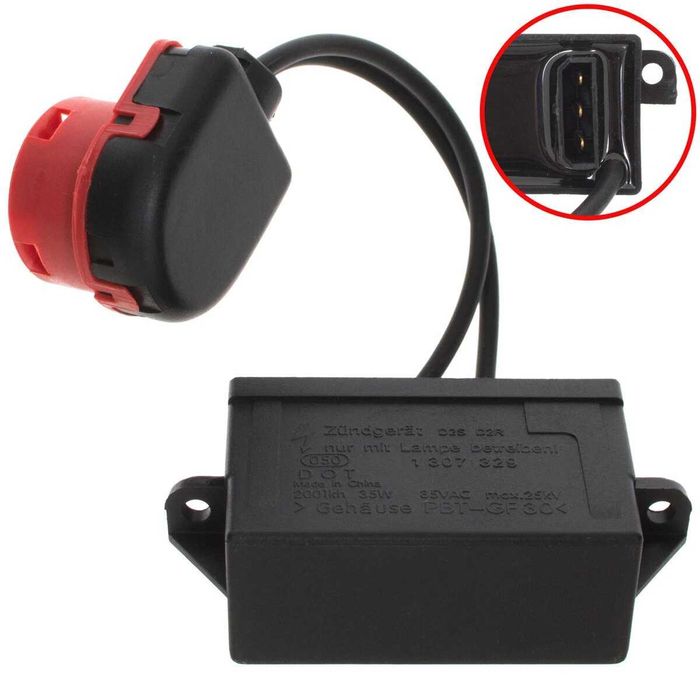 Нов 3 пин Ксенон Баласт 7329080 - Гаранция - Audi BMW Mercedes и др