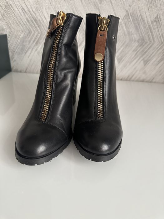 Кожанные ботинки