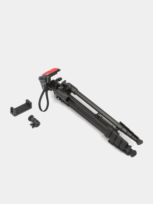 Штатив Jmary КР-2205 с держателем для фотоаппарата и телефона