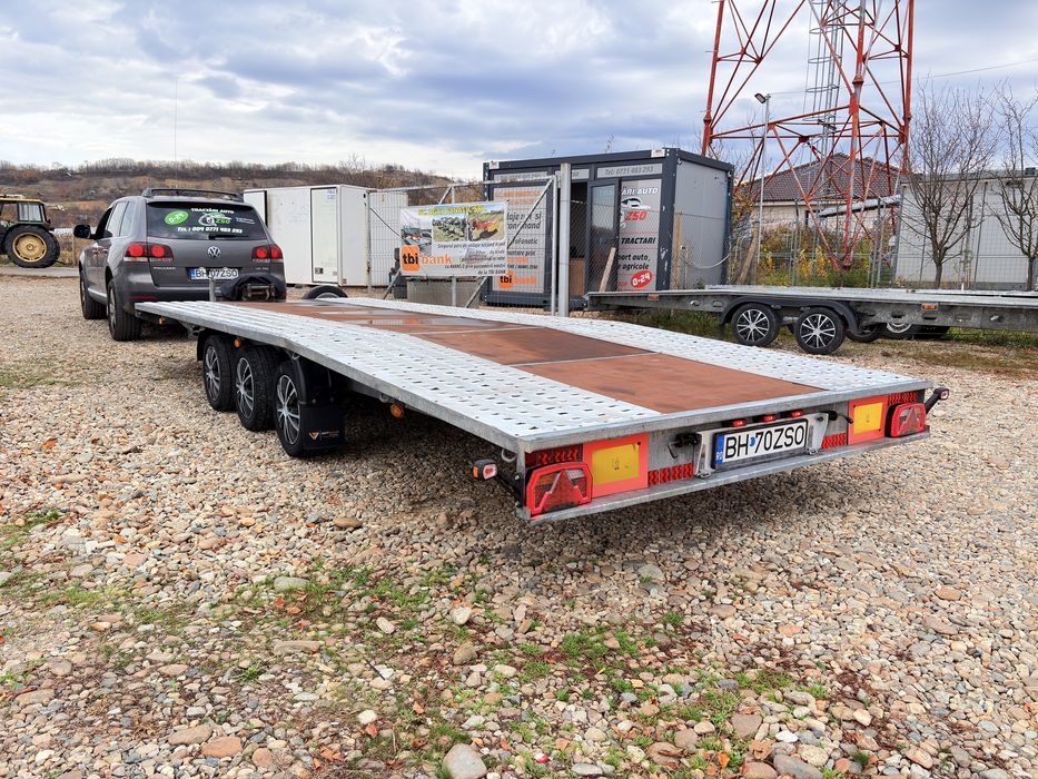 Trailer, platforma, slep cu 3 axe, 6 m, 2.2 m, 3.5 Tone, 3500 kg, 2021