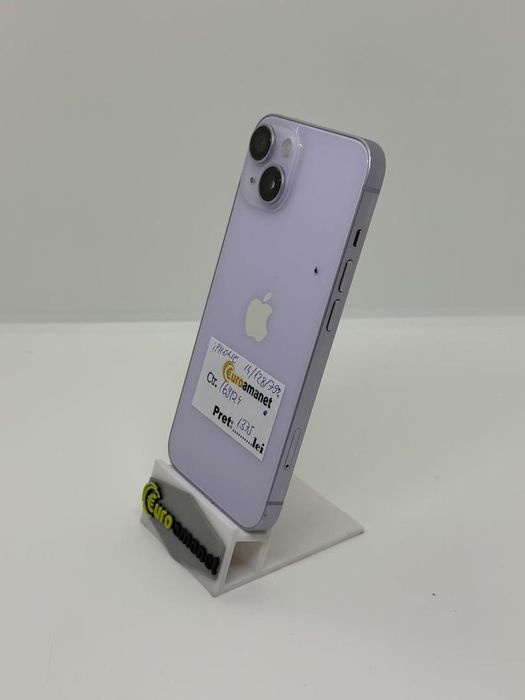 Telefon mobil Apple iPhone 14, 128GB, Baterie 79% -A-